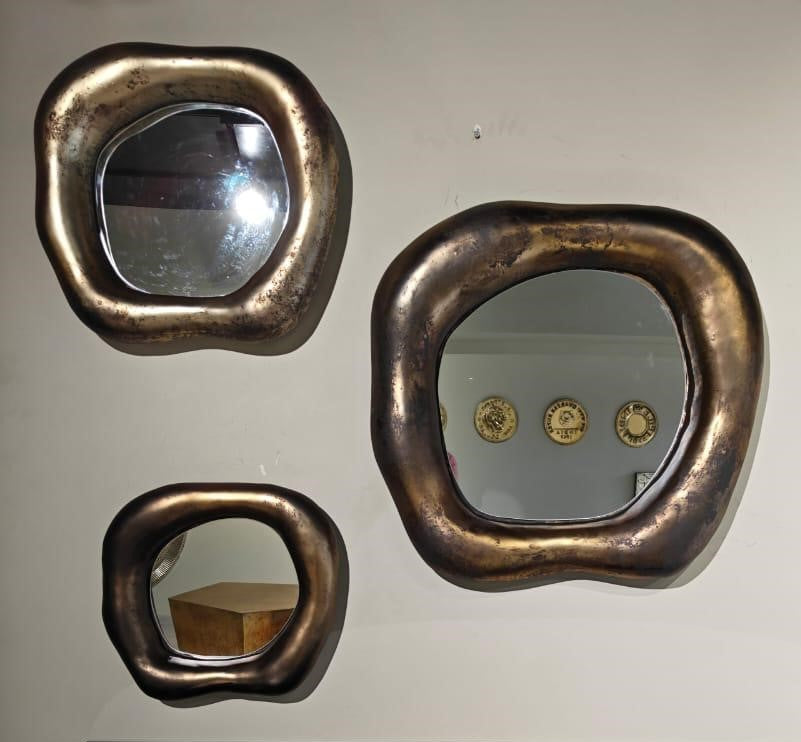 Abstract Mirror (set of 3)
